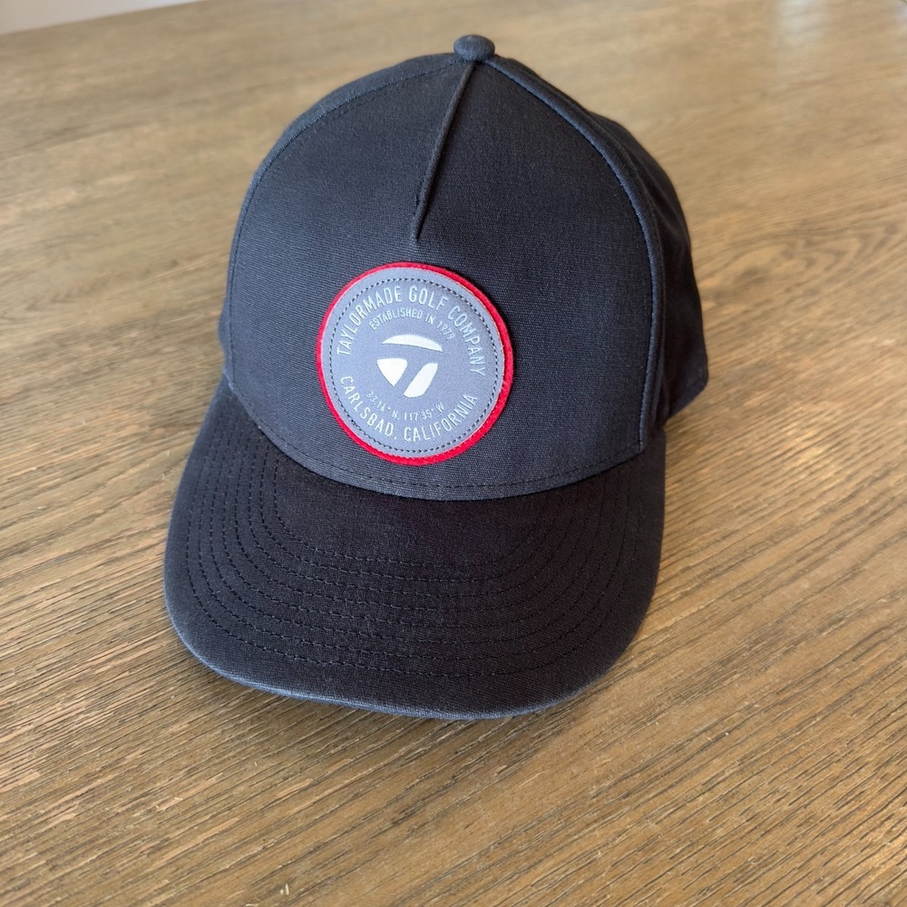TaylorMade Men's Golf Hat-Carlsbad CA Golf Course‎ Snap Back Cap-One Size-Black